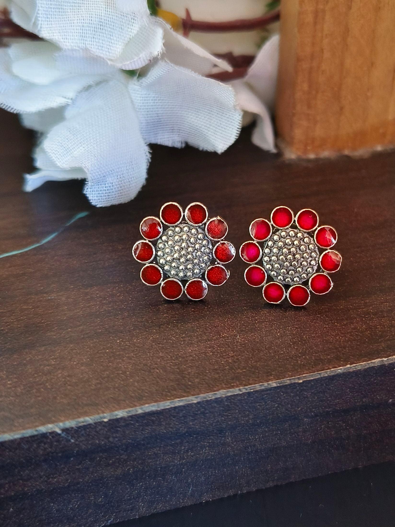 meenakari earrings