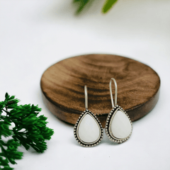 Drop Oxidized Hook Earrings | Dynamic Jewelove