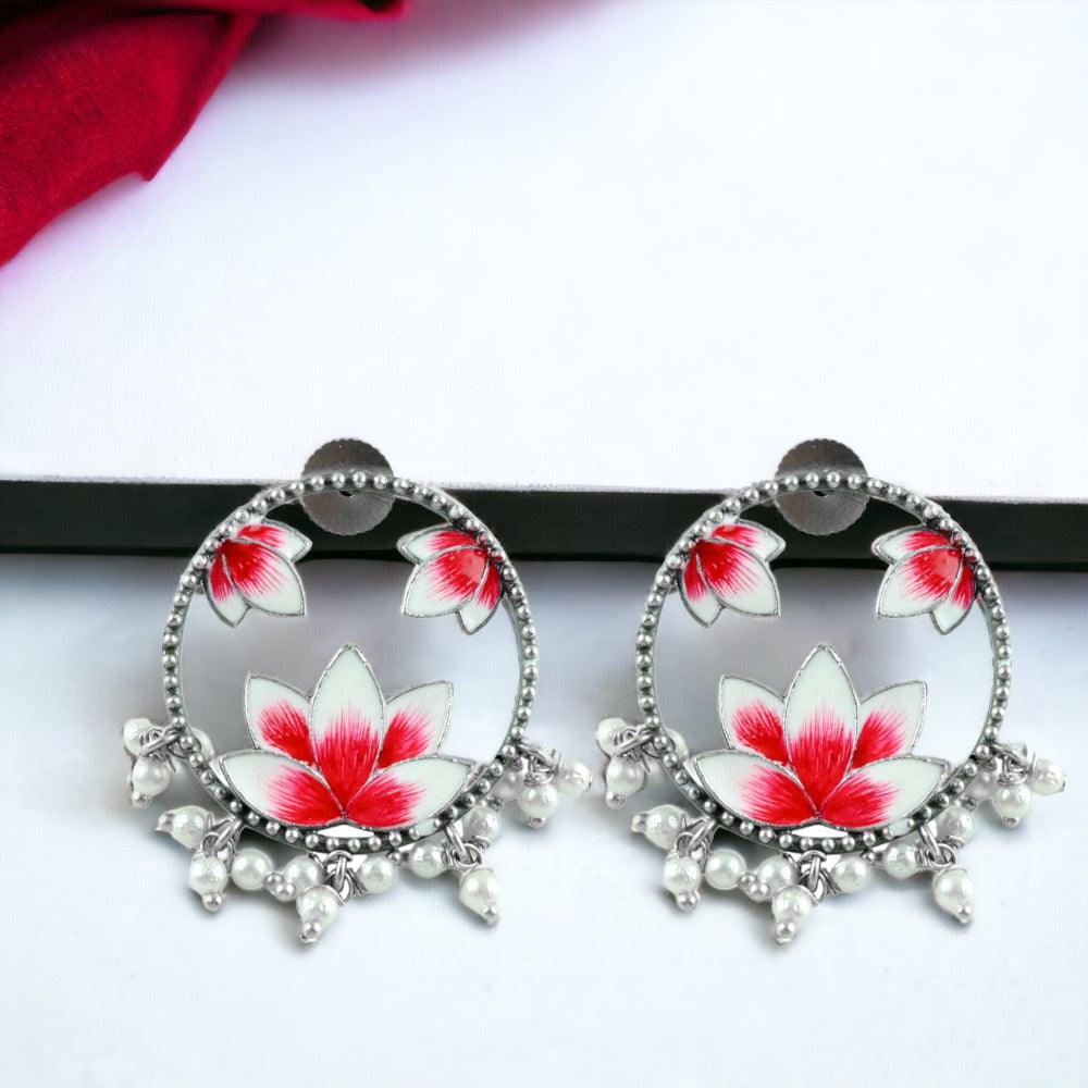 Enamel Earrings