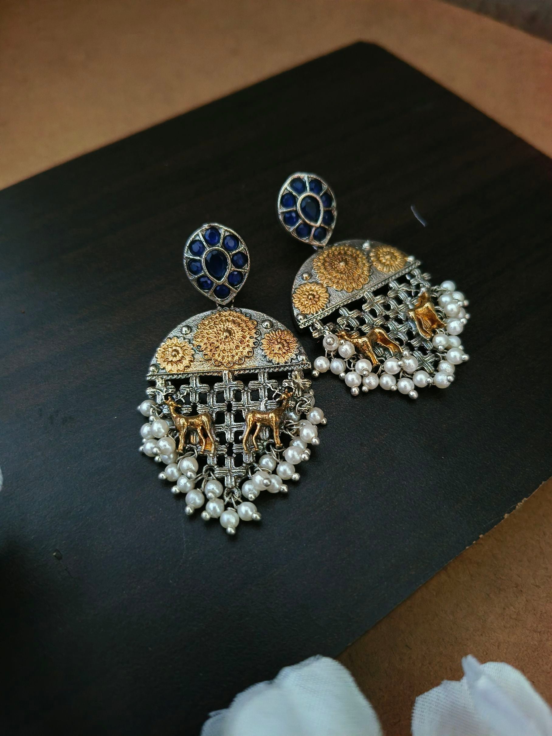 Oxidized Jhumki