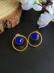 Golden Daily Wear Earrings | Dynamic Jewelove