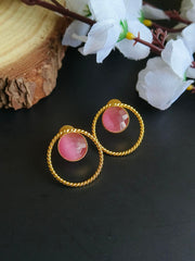 Golden Daily Wear Earrings | Dynamic Jewelove