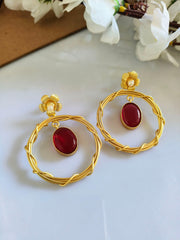 Gold Plated Earrings