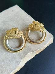 Gold Hoop Earrings 