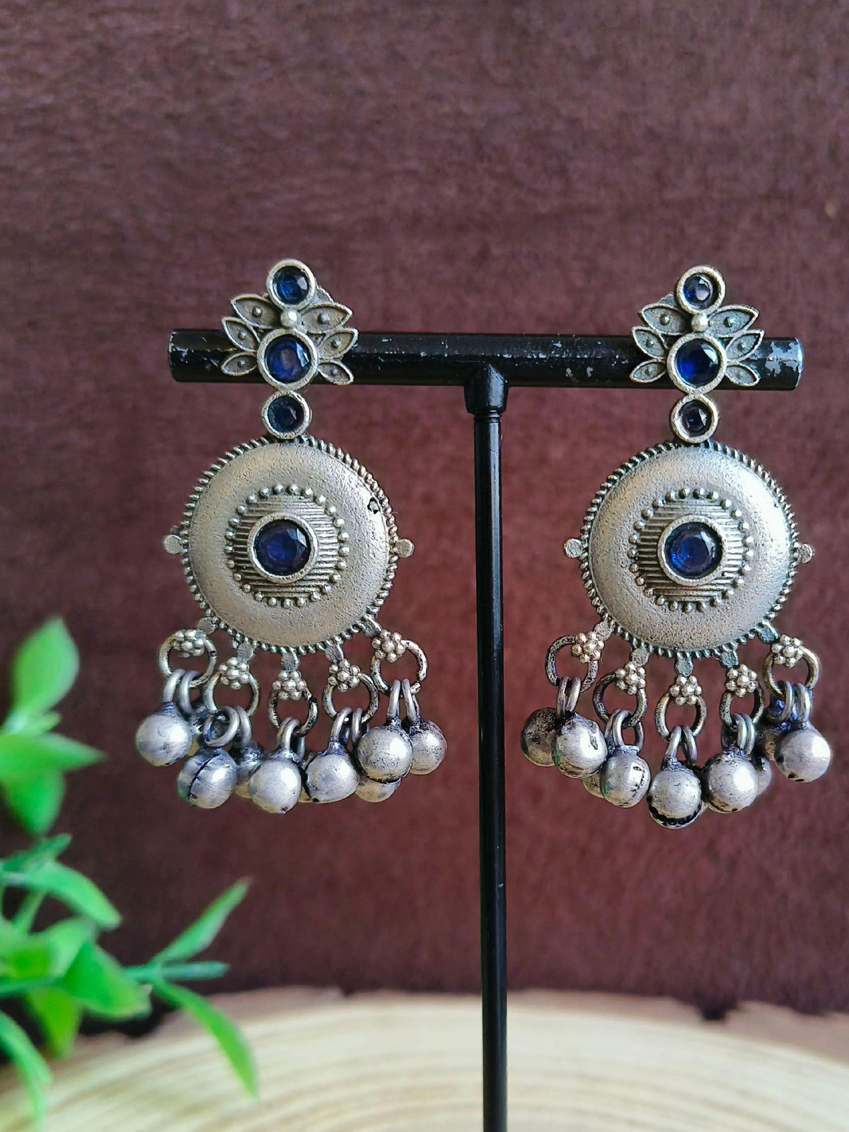 Oxidised Earrings 