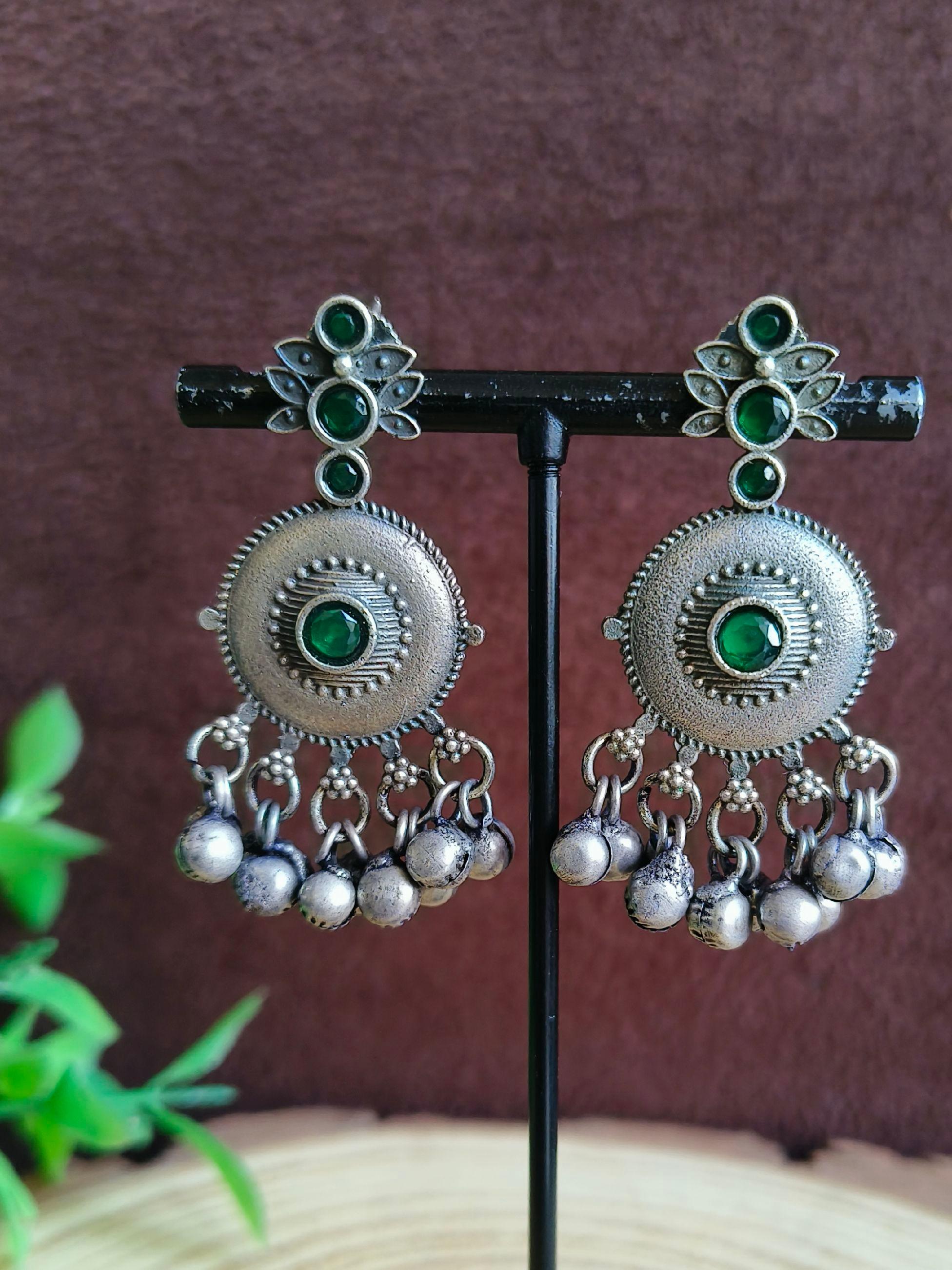 Oxidised Earrings 