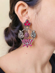 Trendy Oxidised Dangler Earrings for Navratri – Elegant & Stylish | Dynamic Jewelove