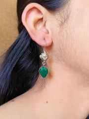 Elegant Handcrafted Lightweight Pan Hook Earrings for Casual Wear | Dynamic Jewelove