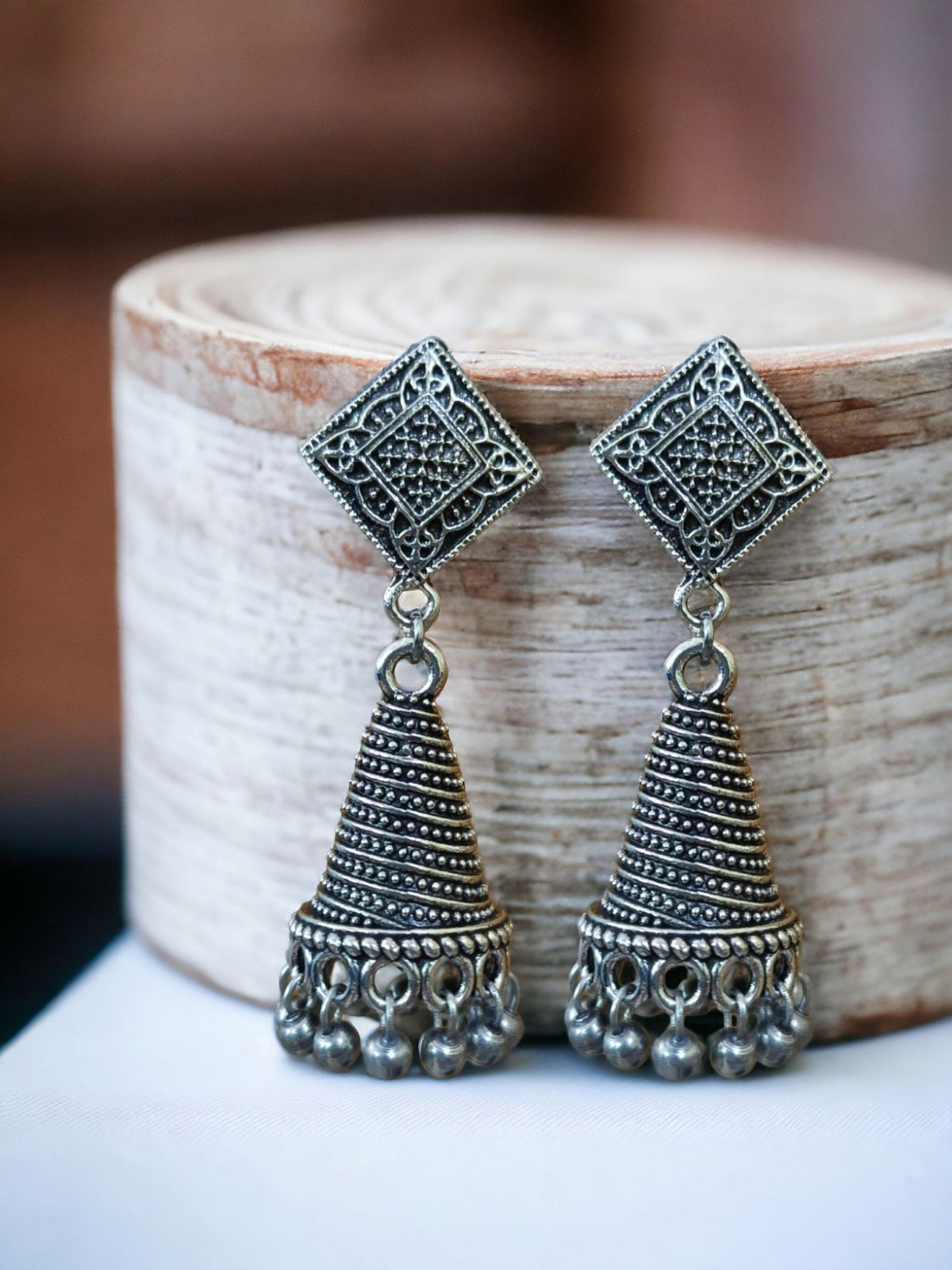 Oxidised Jhumki