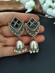 Oxidised Victorian Necklace Set for Women | Dynamic Jewelove