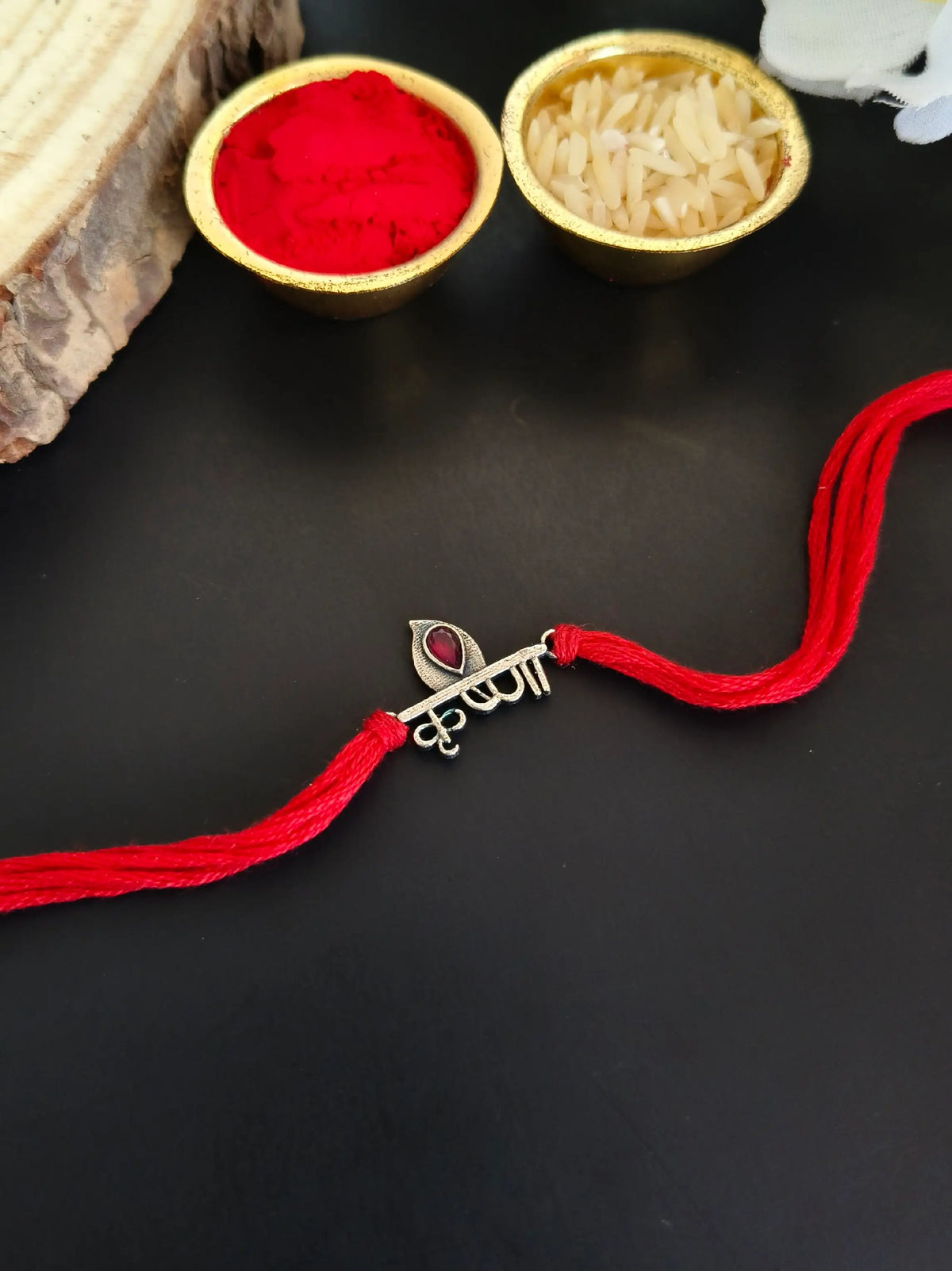 Best Selling 925 Silver Krishna Rakhi | Dynamic Jewelove