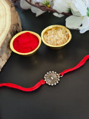 Sunburst Antique Rakhi | Bold Traditional Charm