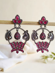 Trendy Oxidised Dangler Earrings for Navratri – Elegant & Stylish | Dynamic Jewelove