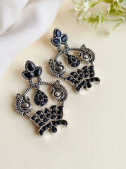 Trendy Oxidised Dangler Earrings for Navratri – Elegant & Stylish | Dynamic Jewelove