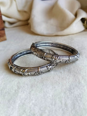 Openable German Silver 3 to 6 Years Kids Bangles Set | Dynamic Jewelove