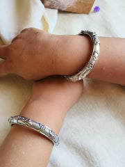 Openable German Silver 3 to 6 Years Kids Bangles Set | Dynamic Jewelove