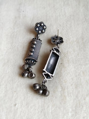 Antique Silver Look-Alike Dangler Earrings | Dynamic Jewelove