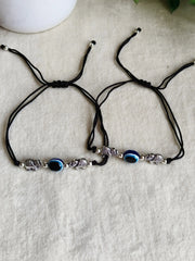 Elephant Evil Eye Thread Anklets | Dynamic Jewelove