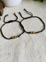 Boho Golden Thread Anklets for Everyday | Dynamic Jewelove