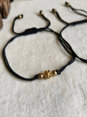 Boho Golden Thread Anklets for Everyday | Dynamic Jewelove