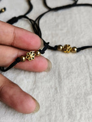 Boho Golden Thread Anklets for Everyday | Dynamic Jewelove
