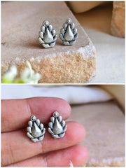 Chic Silver-Toned Tiny Studs Combo Set | Dynamic Jewelove