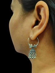 German Silver Jhumkas